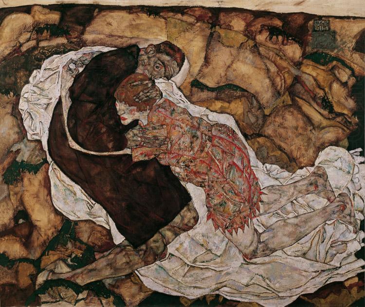 Death and Maiden (mk12), Egon Schiele